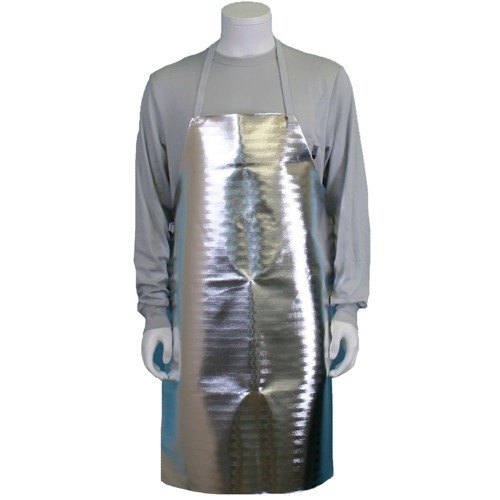S-Safe Aprons Aluminised Resistant Apron, Size: Free Size