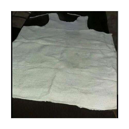 Plain White Asbestos Apron