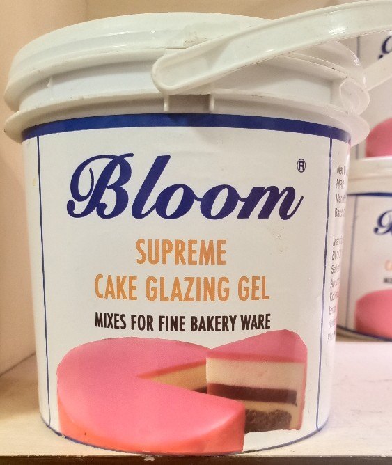 Bloom Cake Glaze Gel, For Bakery, Packaging Size: 1kg
