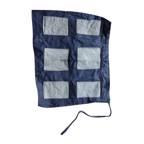 Cotton Plain Multi pockets Apron