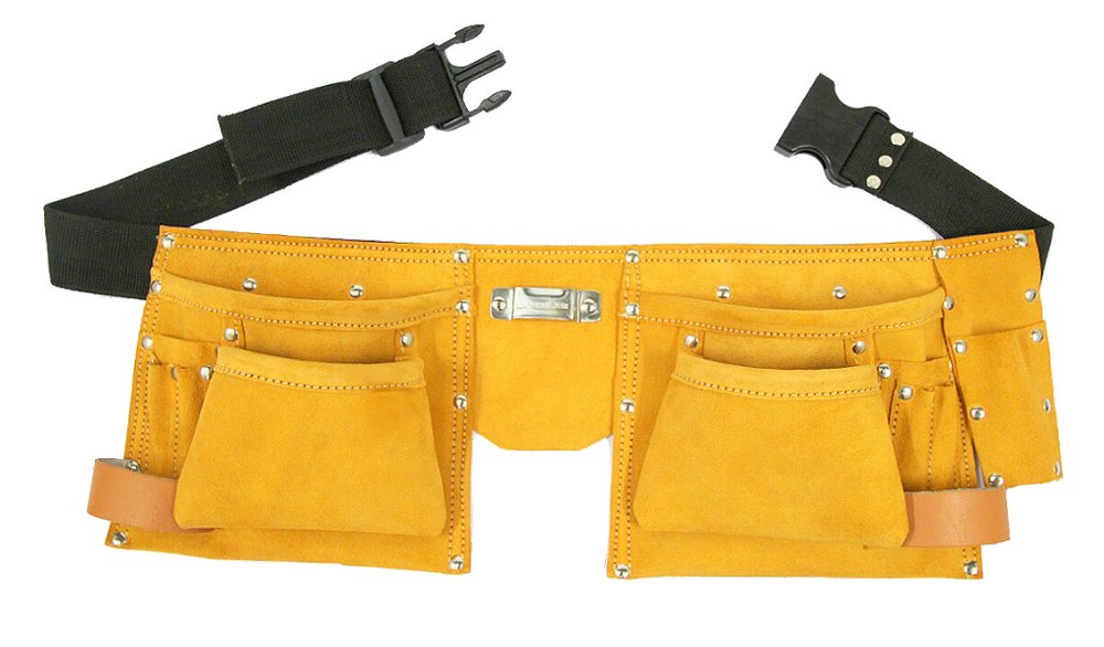 Yellow 10 Pocket Economical Carpenter Tool Apron, UI - 1109