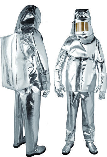 Aluminised Molten Metal Protective Clothing, For Fire Safety