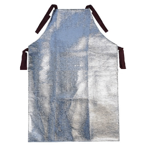 shinde Silver Heat Protective Aprons, For Construction, Size: Free Size