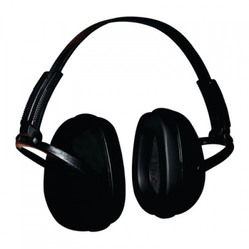 Black Foldable Earmuff, For Shooting, 1 Hour