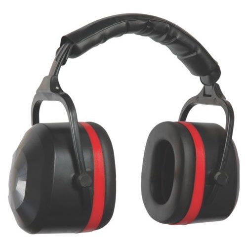 Black, Red EP 24 High Db Foldable Ear Muff