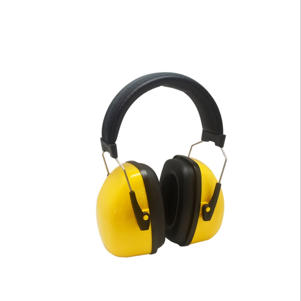 Yellow and Black Marvel Earmuff, Em-5006