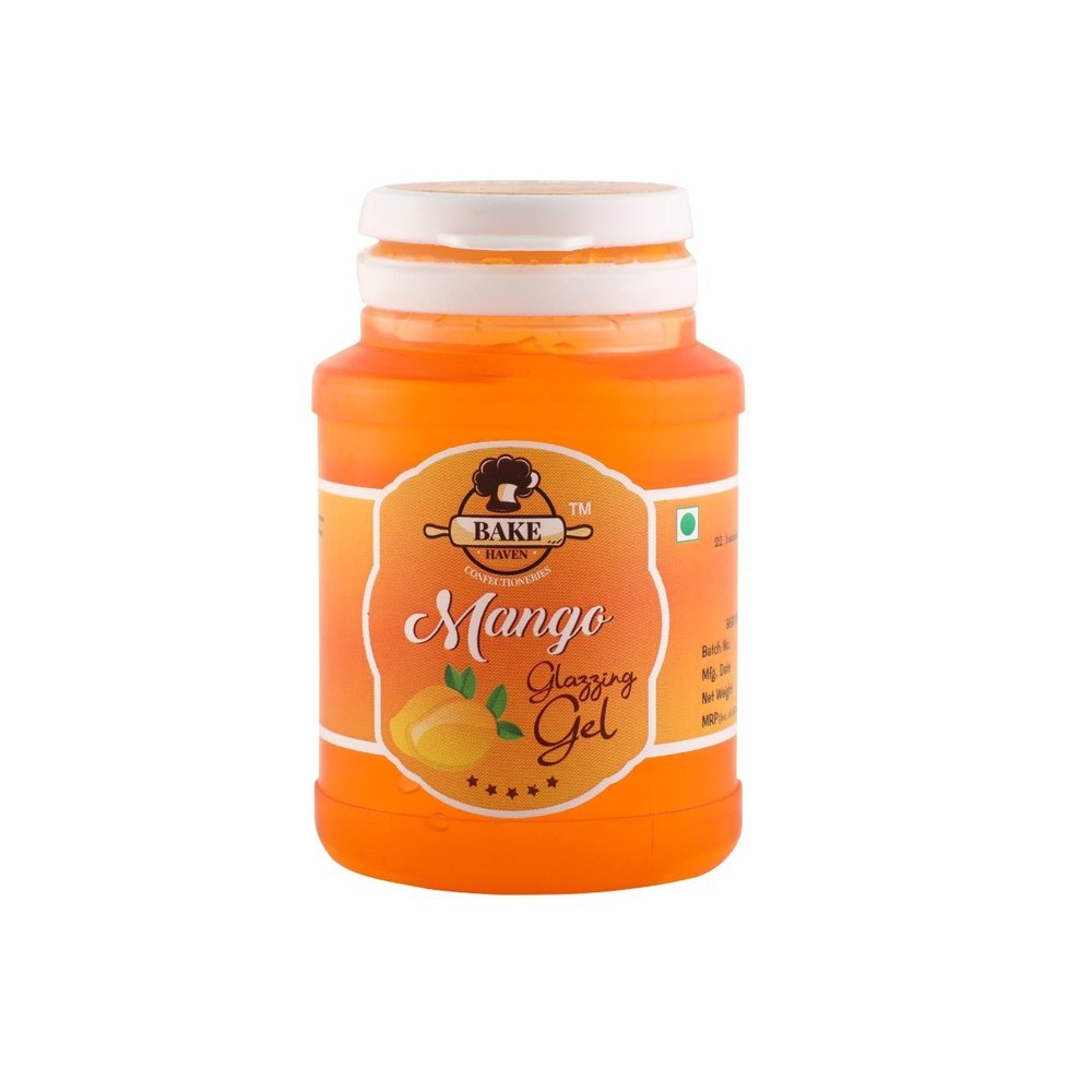 Egg Less Mango Cake Glaze Gel
