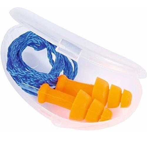 Orange Honeywell SMF-30 Smart Fit Reusable Corded Thermoplastic Earplug, For Noise Reduction, Size: Standard