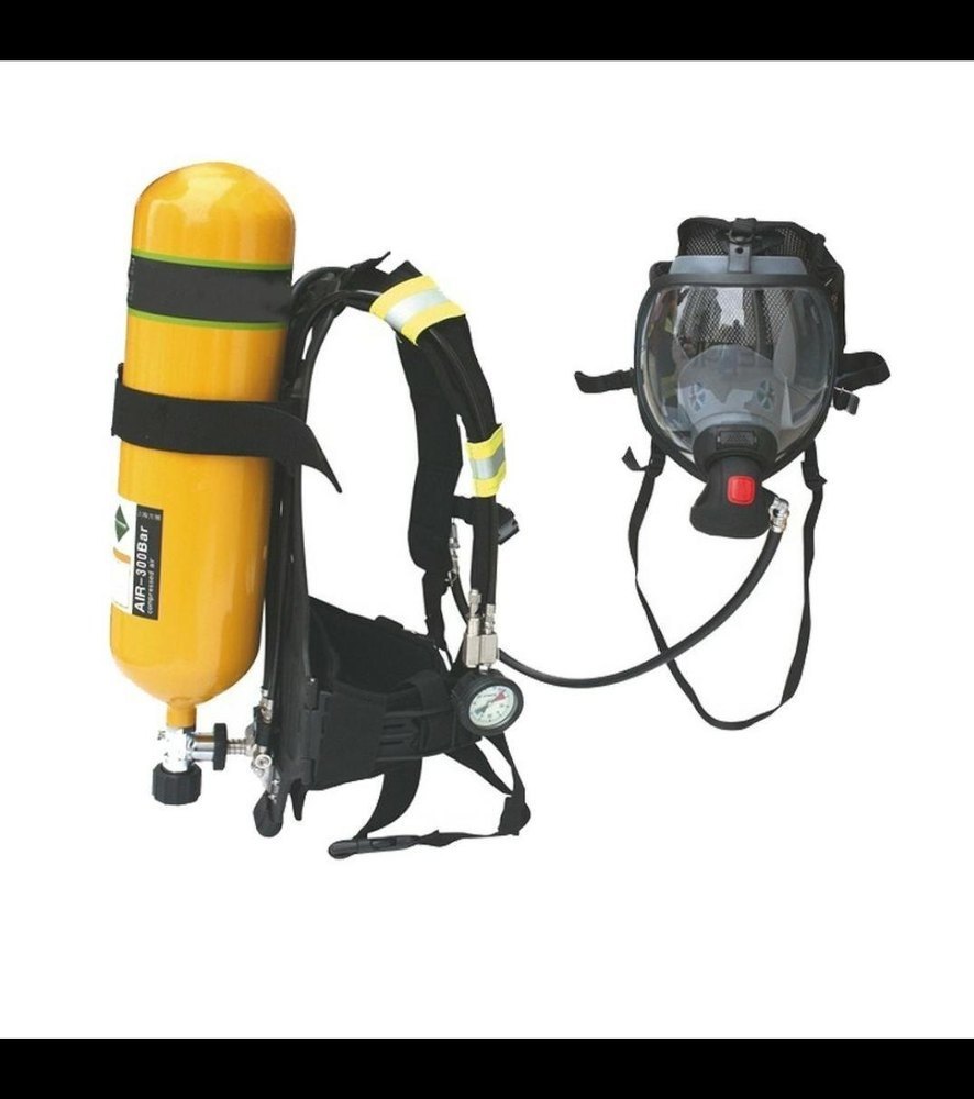 Self Contained Breathing Apparatus, For Rescue Workers For Respiration, Volume Of Cylinder: 6-7 L