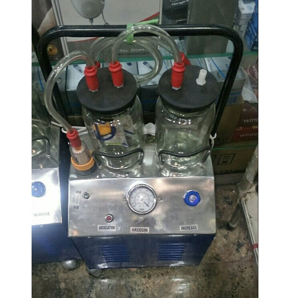 Hospitech Automatic Electric Suction Machine, For Medical, Capacity: 80 Lpm