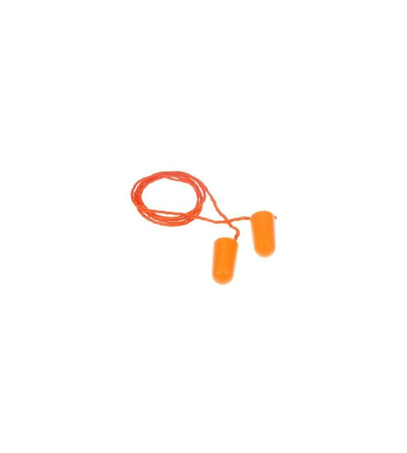 Orange 3M 1110 Corded Foam Earplugs, For Noise Reduction
