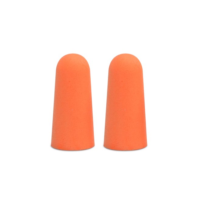 Orange PU Foam Earplug, Model: MC-1003A