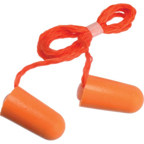 orange or yellow Disposable PU Foam Ear Plug, For Noise Reduction, Size: Standard