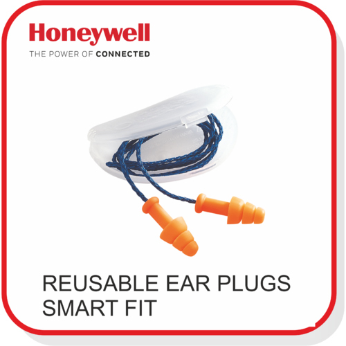 Orange Slicon Reuseable Ear PLug