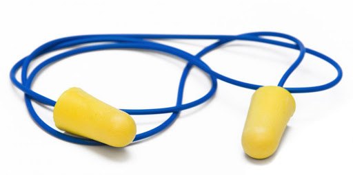 Blue Ear Plug, For Noise Reduction