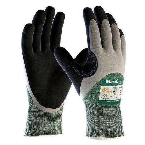 Inner- Black, Outer - Green ATG Maxi Cut Oil 34-304 Gloves