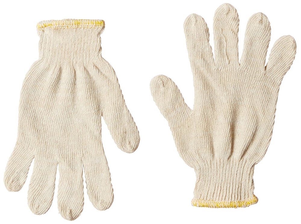 Nitrile Black Seamless Knitted Gloves