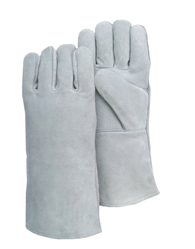 Full Fingered Double Palm Leather Hand Glove