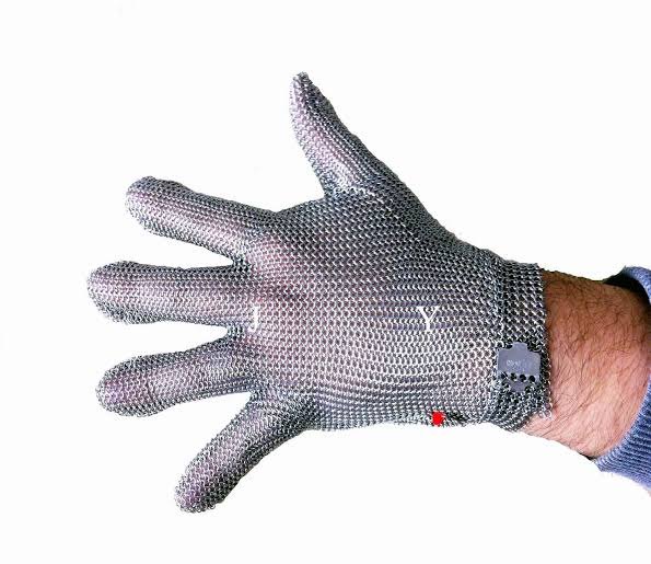 Tahsafe Stainless Steel Mesh Chain Mail Gloves, For Machining, Model Name/Number: TEPPE46732