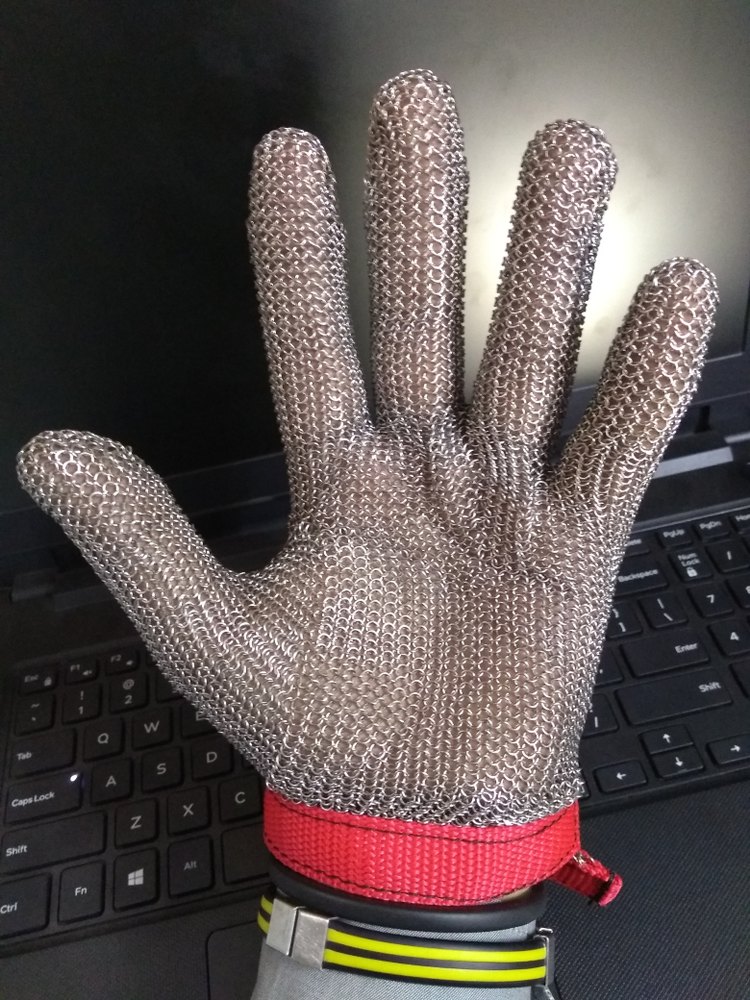 Stainless Steel Mesh Stainless Steel Chainex Mesh Gloves