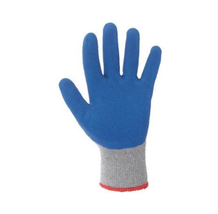 Pu Rubber Coated Palm Glove, For Industrial