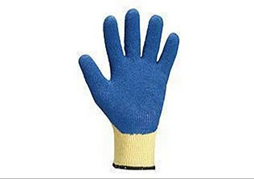 Unisex Rubber Coated Glass Handling Gloves, Feature: Cut Resistant