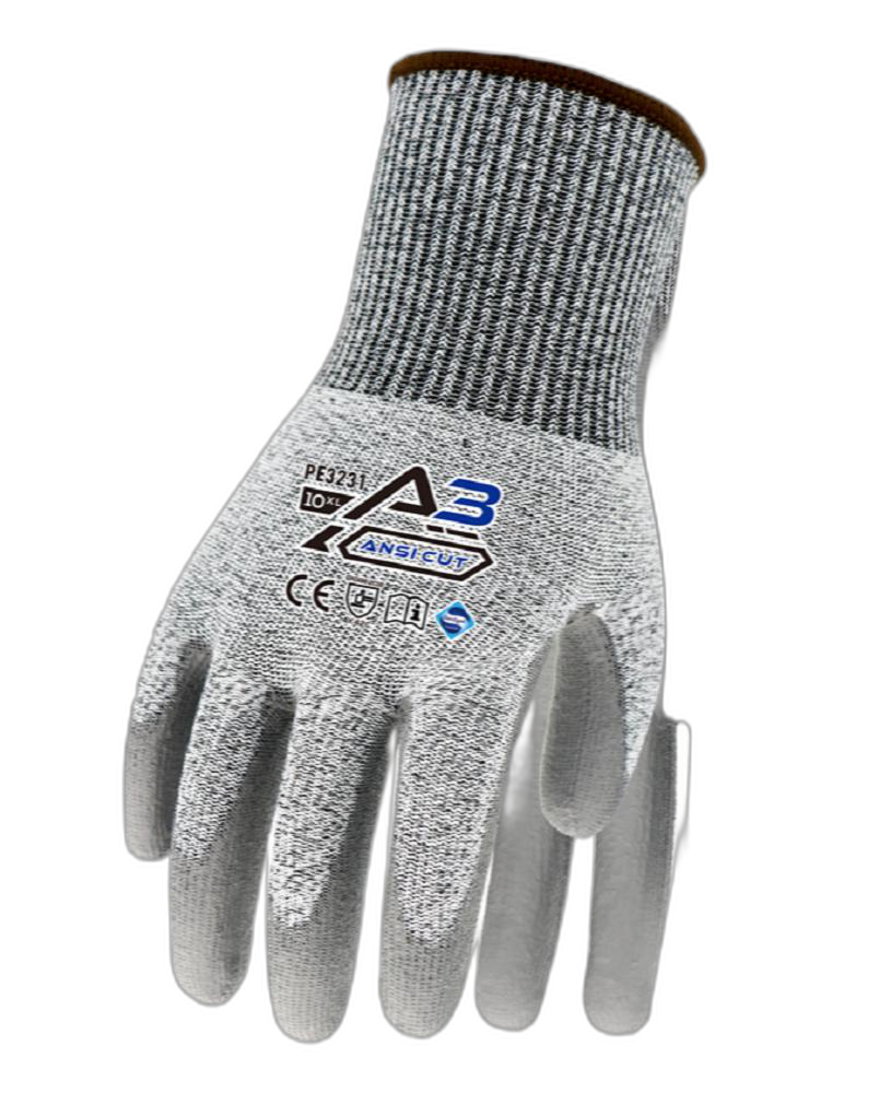 CE PE3231 Metalmix PU Hand Gloves, For Commercial, Size: Medium