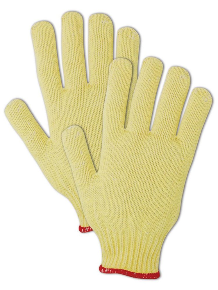 Yellow Glass Handling Gloves, For Hand Protection
