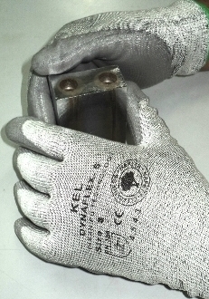Dyneema Gray Cut Resistance Gloves - Dynaflex 5