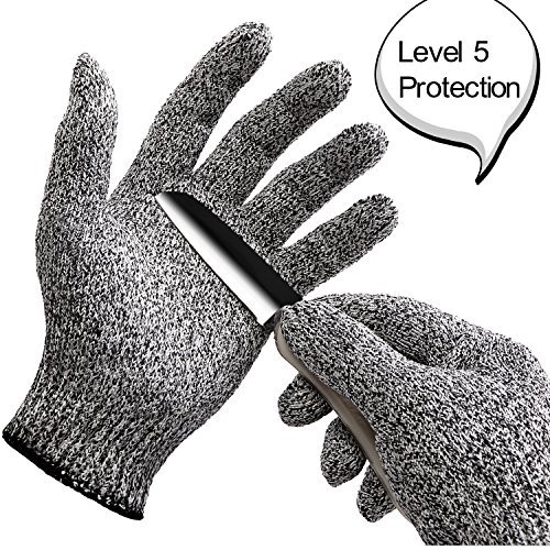 Domadia Black, Yellow Kevlar Flame-Resistant Arc Flash Glove