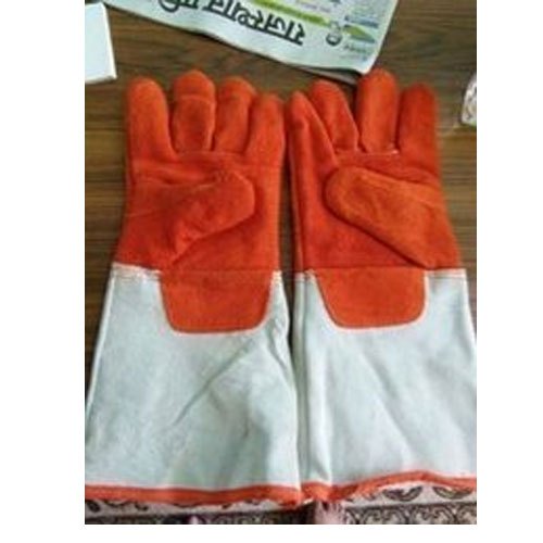 Leather(Buff/Split/Chrome) White Heat Shied Gloves