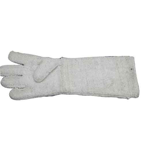 White Asbestos Hand Gloves
