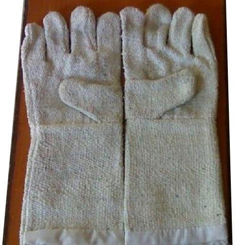 White Asbestos Glove