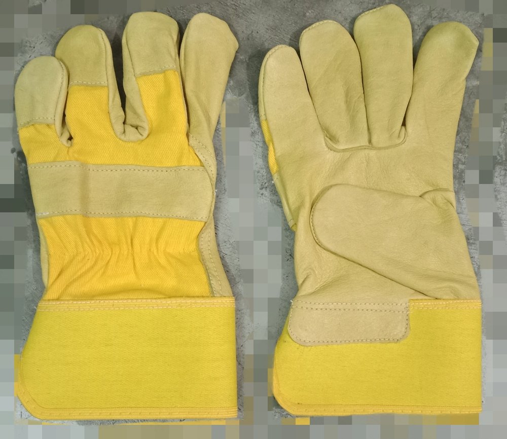 Male Canadian Leather Hand Gloves, 1-5 Inches, Finger Type: Full Fingered