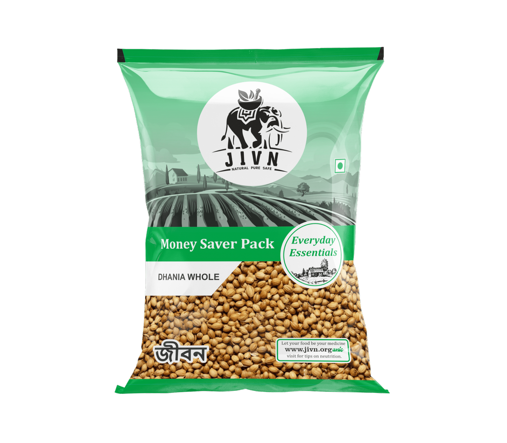 Dried Green Organic Coriander Seed, Packaging Size: 500 Gms