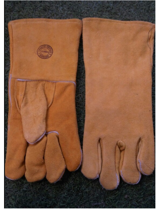 Plain Leather Hand Gloves