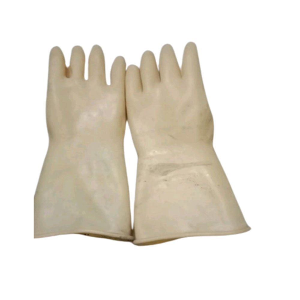 Unisex Industrial Leather Safety Glove, Finger Type: Full Fingered