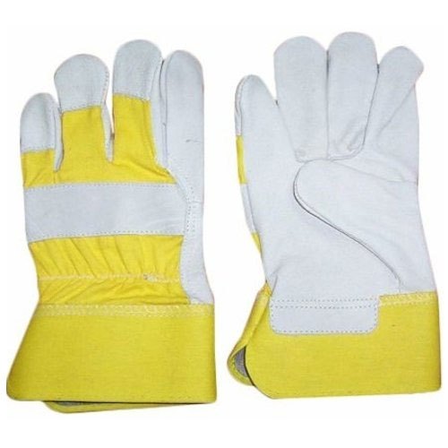 Unisex RLG - 1213 Split Leather Working Gloves, Finger Type: Full Fingered