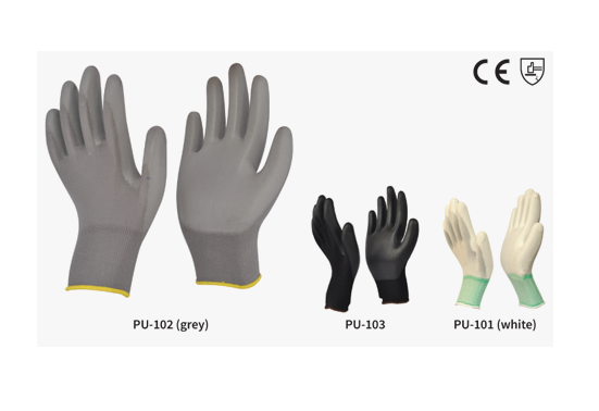 Plain Small And Medium PU Coated Hand Gloves, Industrial, Electronic