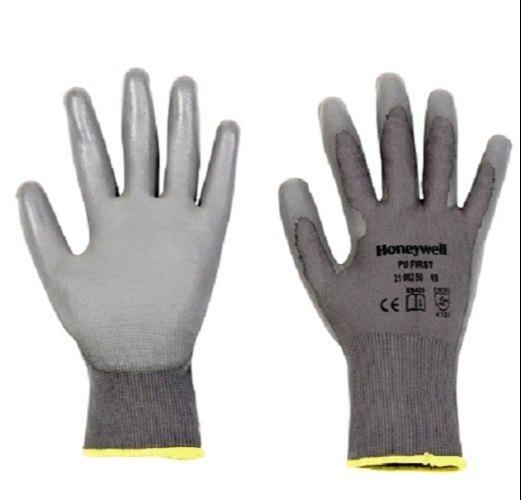 EN Honeywell Grey Pu Coated Gloves, Size: 9
