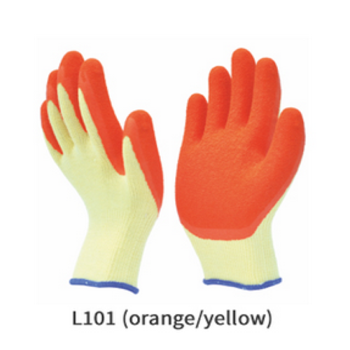 RIFA CE Latex Coated Work Gloves, Powder Free, Size: Small, Medium And Large