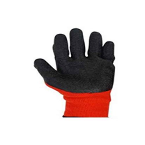 Crinkle Latex Palm Coated Gloves, Size: 9 Inches