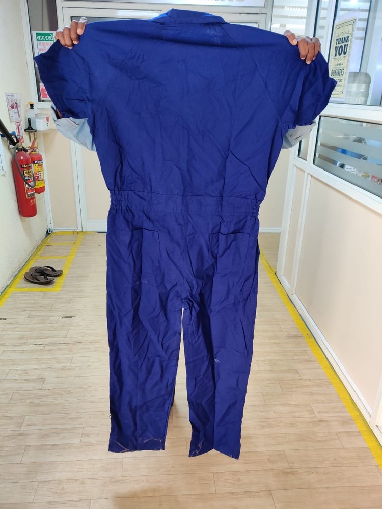 Global teraxo Poly Cotton Mechanic industrial half sleeves overall