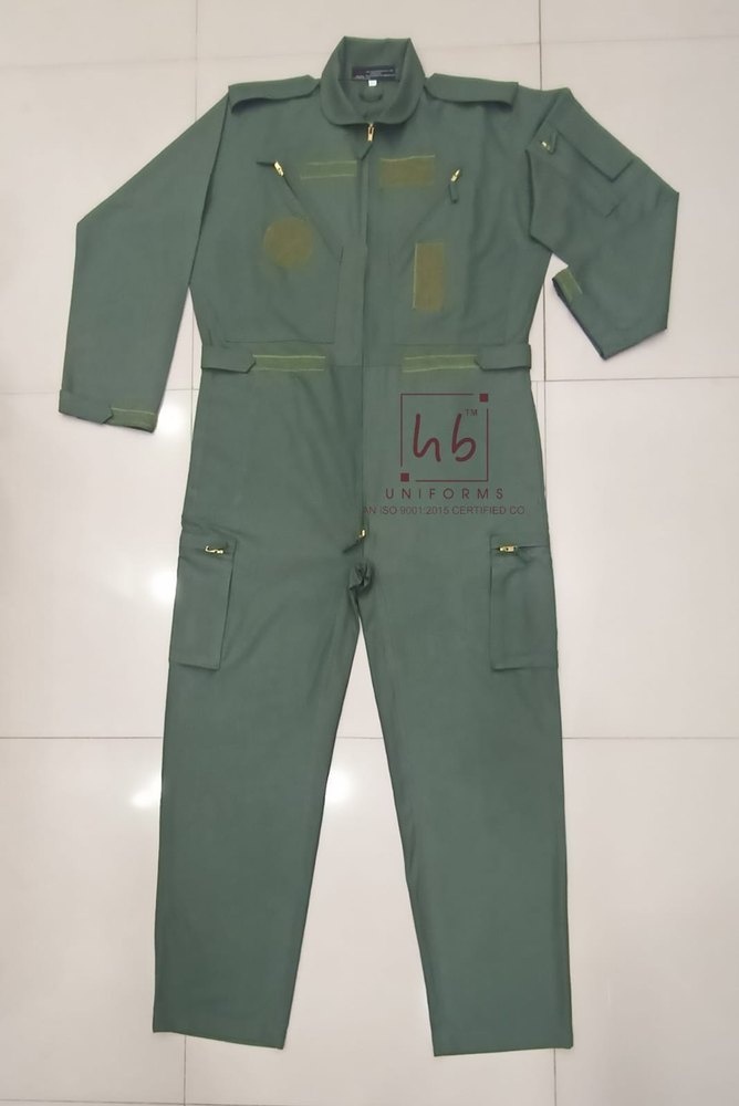Sage Green Unisex Air Force Ground Crew Overall, Size: 1-7