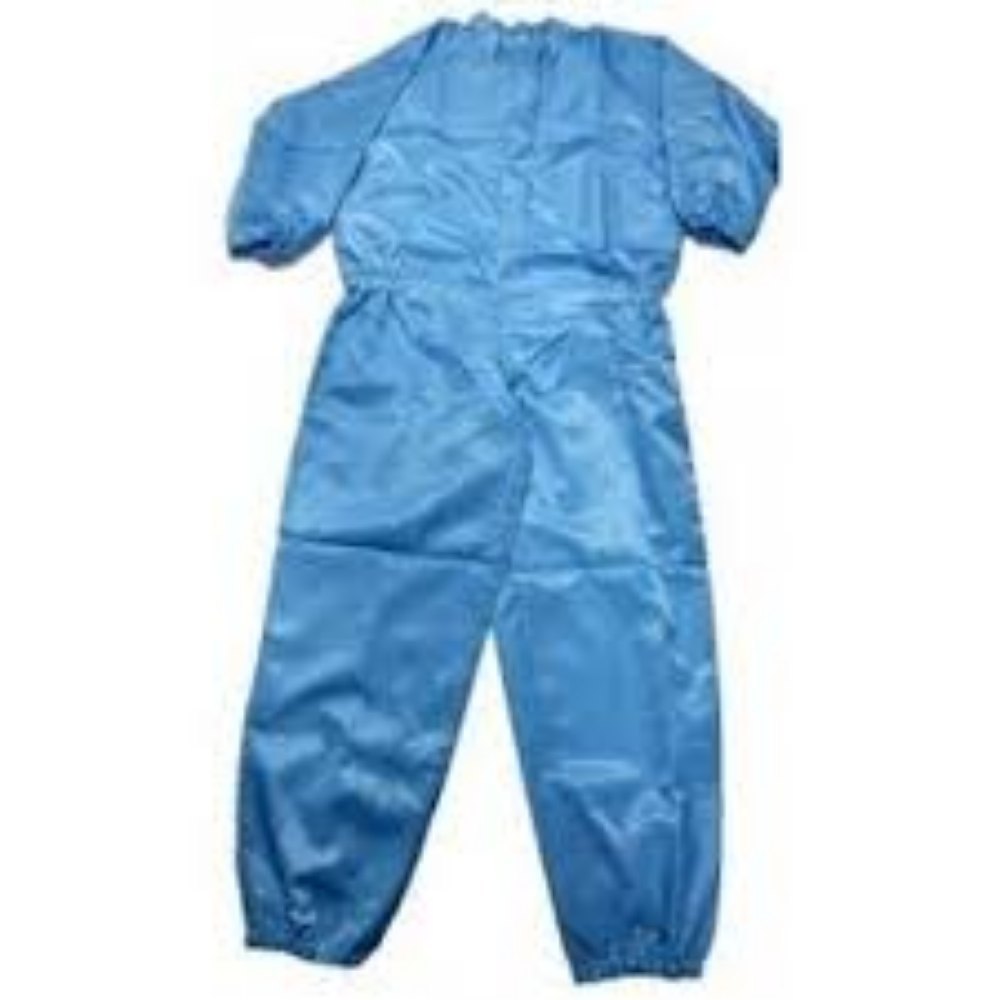 SRI MARUTHI WHITE AND BLUE Anti Static Coverall, For Industrial