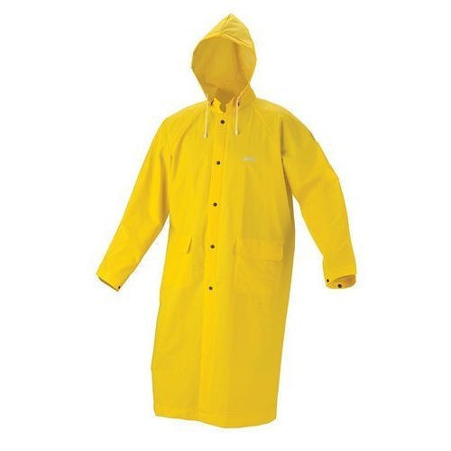 Yellow Pvc Raincoat