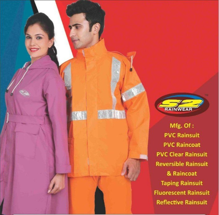 s 2 Synthetic Raincoats, Model Name/Number: 012, Size: Xl