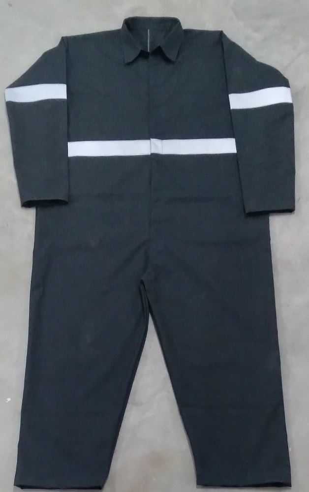 Cotton / Non Woven Plain Work Coverall, Protection Area: Full Body