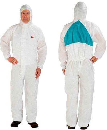 Smmms Polypropylene, White Disposable 3m 4520 Coverall Suit