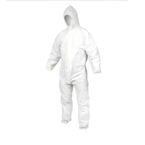 White Plain Full Sleeve Coverall